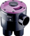 Heavy Duty 4000 Series Reclaimed Water Valve Four Outlet Three Zone Irrigation Control with Non-Corrosive ABS Body