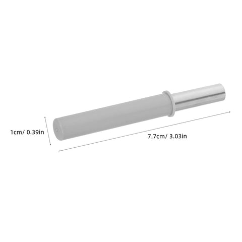 Smooth As Butter Soft Close Dampers For Trash Cans And Cabinet Doors 6 Pack Hydraulic Buffer Bumpers, 7.7cm grey ABS and stainless steel part.