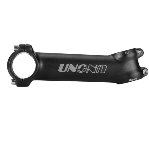17 Degree Aluminum Bike Stem 31.8mm Clamp, 130mm Length, Lightweight 150g MTB Stem For Mountain Road BMX Cycling, side view