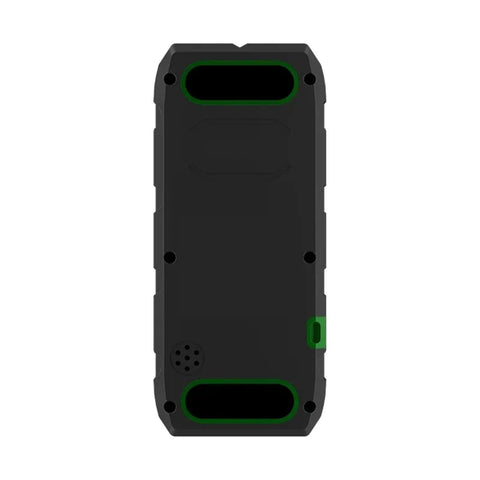 Back view of the Kickass 5-In-1 Wall Scanner Featuring Advanced Sensor Tech And Bright Lcd Readouts For Spotting Wood Framing Hidden Metal Beams And Live Electrical Cables With Zero Guesswork During Any Weekend Reno Job.