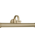 Capital Lighting 658211MA Morgan Wall Sconce Photo Light, Matte Brass finish, 19" H x 22" W, perfect for artwork display.