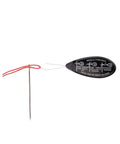 Needle Threader Set Flexible Aluminum Wire 20 Piece Easy Push Through Needle Eye Hand Sewing DIY Tools For Home Projects Durable Quick Threading Aid For Crafting And Hemming, needle with red thread