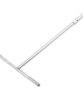Heavy Duty T Handle Socket Wrench With Deep Design And Non Slip Comfort Grip For Stubborn Bolts and Heavy Machinery Repairs, stainless steel
