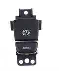 Slick Electric Parking Brake Actuator Switch For Bmw 5 Series G30 G31 top view showing black plastic finish and buttons.