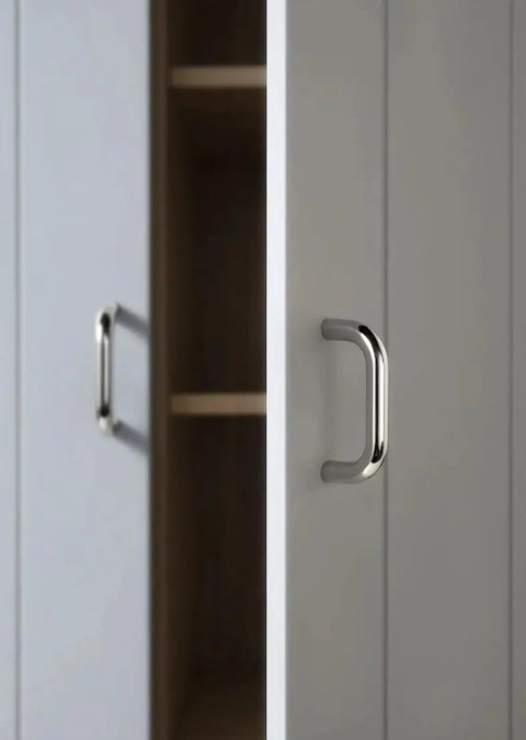 Chrome White Green Cabinet Pull Handles For Drawers And Doors Zinc Alloy Wardrobe Knob with open closet doors