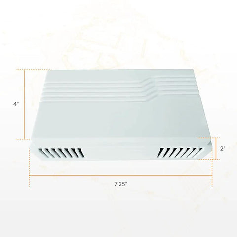 White 2-Note Wired Mechanical Door Bell Chime CHM1 For Home Upgrade Replacement, Fits Traditional Or Modern Decor, Easy Install, Reliable Dual-Tone Ding Dong Sound, Great For New Builds Or Renovations