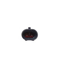 Heavy Duty Electric Coolant Water Pump Compatible With Ta50e R12 2302 Auto Parts connector view with two ports for electrical connections.