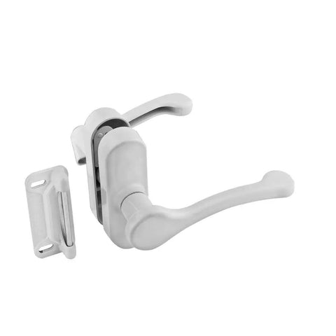 TruClose Narrow Self-Closing Gate Hinges 2-Pack Heavy-Duty Black Polymer Outdoor Gate Hardware For Metal Fences 3-13/16 In By 2-1/2 In 55 Lb Load Capacity Adjustable Spring Action Easy Install