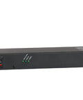 Horizontal Rack Mount Surge Protector Power Distribution Unit With 12 Outlets 15A On Off Switch NEMA 5-15P 5500-190 Black