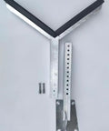 Bow rest catcher assembly for boat trailer, galvanized steel with rubber-covered V-arm, adjustable post, base plate