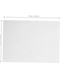 Self Adhesive Wall Patch Kit With 12 Durable Vinyl Siding Patches 8.26 By 5.90 Inches Quick DIY Fix For Cracks And Holes On Walls Fences And Vinyl Siding At Home Office Or Store, showing vinyl patch with dimensions