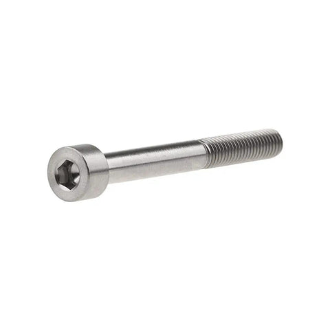 Kickass Grade 5 Titanium M5x45mm Hex Socket Head Screw with Allen Drive for smooth builds, rust resistant and heavy duty.