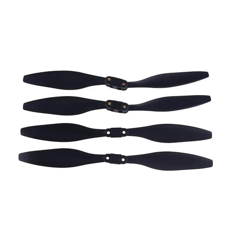 Foldable Propellers Set In Red White Black For HS720 HS720E Drone 12 Piece Pack Three Sets PC Plastic Pro Grade Spare Blades