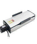 Heavy Hitter Shop Grade 1800Mm Linear Slide Module Paired With Nema 23 Motor And Ball Screw Guts visible from the side.