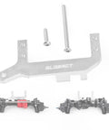 Aluminum 4 Link Suspension Kit For Traxxas TRX4 1 10 RC Crawler Upgrade Servo Mount CNC Machined Alloy, parts and screws