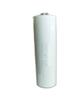 High Voltage Capacitor 0.0041uF 40kV DC 60A Film Capacitor Outer Diameter 45mm By 160mm 4.1nF HV Component For Electronics And Power Projects Beefy For DIY Builders, white cylindrical body