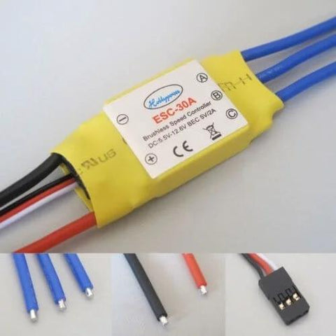 A2212 1000Kv Brushless Motor With 30A ESC For Multicopter 450 X525 Quad Copter High Efficiency And Smooth Throttle For DIY Drones