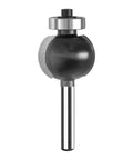 Four Piece Round Over Router Bit Set With 1/4 Inch Shank And Premium Carbide Tipped Blades for R3/16 profile edge, single bit