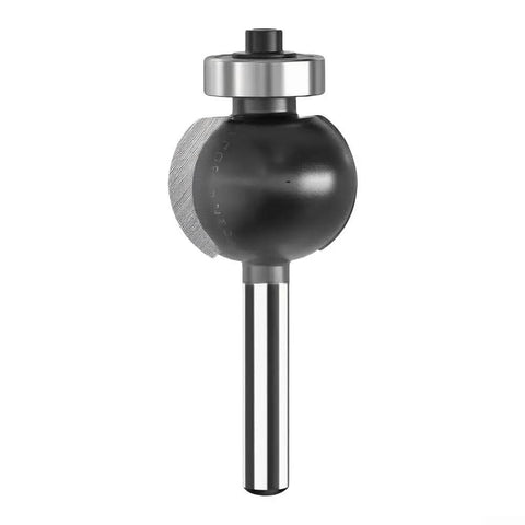 Four Piece Round Over Router Bit Set With 1/4 Inch Shank And Premium Carbide Tipped Blades for R3/16 profile edge, single bit