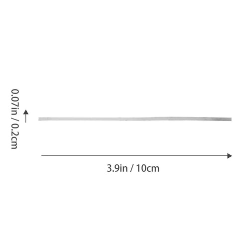 Top Tier Nickel Strip Welding Supply For Battery Spot Welding Tasks Comes In 100 Grams Pack, silver, 0.07in x 3.9in dimensions.