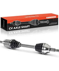 Front Left Driver Side CV Axle Shaft Assembly For Ford Escape 2013-2019 And Lincoln MKZ 2013 2.0L Turbo Axle Nut Included Ready To Install Replacement For Front Wheel Drive with packaging box.