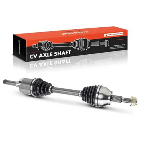 Front Left Driver Side CV Axle Shaft Assembly For Ford Escape 2013-2019 And Lincoln MKZ 2013 2.0L Turbo Axle Nut Included Ready To Install Replacement For Front Wheel Drive with packaging box.