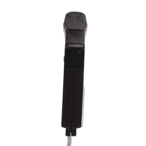 Side view of Thumb Throttle for E Bikes and Scooters ABS Seven Eighths Inch 22mm Speed Control With Quick Release Anti Slip Handlebar Grip