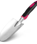 Heavy Duty Manganese Steel Garden Trowels For Digging Shoveling And Planting, Ergonomic Non Slip Grip, All Purpose Hand Tools In Black And Red