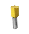 Beast Rotary Broaching Tool For Steel With Tin Coating One Sixteenth To Three Eighths Inch Range CT08 HSS Tin Punching Cutter