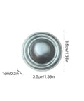 Premium Galvalume Roof Screw Caps To Cover Exposed Hardware Without A Sweat And Deliver A Knockout Waterproof Shield For Outdoor Shingles Patios And Fix Ups, 3.5cm round steel cap.