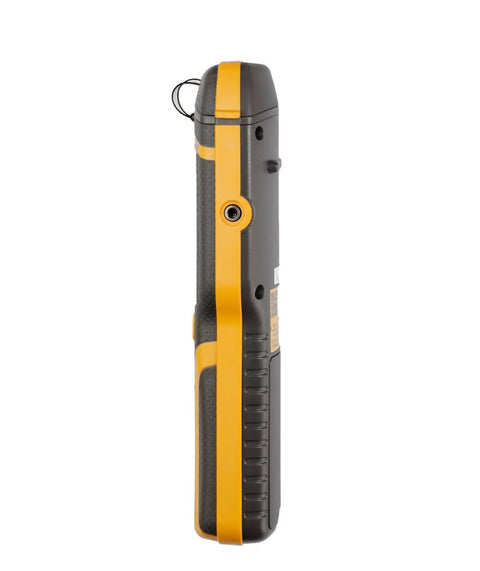 Digital Mini Pin Type Moisture Meter With Backlit Display For Wood Drywall And Concrete Built Tough For Builders And DIY Pros Seeking Precise Moisture Readings On The Job, side view