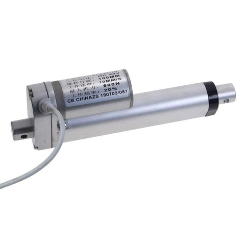 Beefy 100mm Stroke Electric Linear Actuator with 36V DC Motor, 1000 RPM, Drip Proof Gear Drive for Heavy Load Applications
