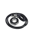Top Shelf Front Load Washer Tub Bearings And Seal Replacement Kit for Quiet Smooth Laundry Days showing bearings and seals.