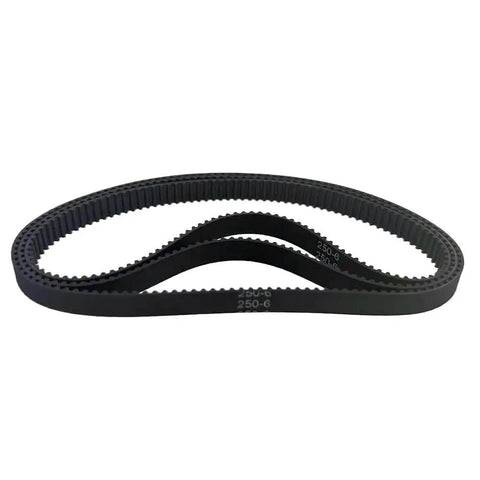 6Mm Wide Closed Loop Timing Belt 2Gt Pitch 222 To 250 Mm Sizes For Smooth Quiet Operation In 3D Printers CNC And Robotic Systems Low Stretch Durable