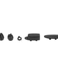 Tough As Nails Walkie Talkie Housing Case For NX340 And NX240 Two Way Radio Replacement Shell parts set in black. 5 pieces for repairs.