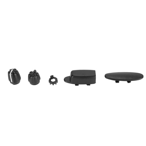 Tough As Nails Walkie Talkie Housing Case For NX340 And NX240 Two Way Radio Replacement Shell parts set in black. 5 pieces for repairs.