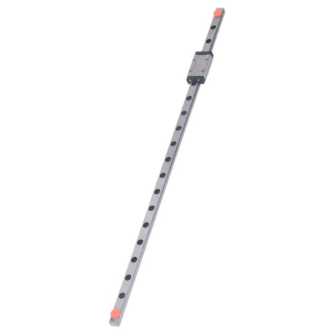 400mm Linear Guide Rail For CNC Machines And 3D Printers High Precision Steel Slider Bearing Micro Motion Slide Ultra Smooth Linear Motion Micron Grade Accuracy For Your DIY Rigs, steel rail with carriage
