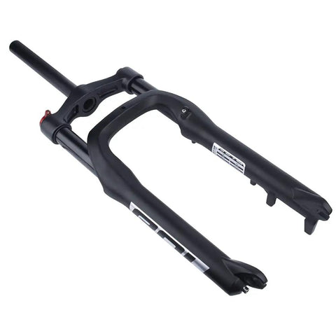 Snow Beach Fat Bike Front Suspension Fork With 120Mm Travel 135Mm Spacing 20 Inch Wheel Four Point Zero Tire Lightweight Alloy Build