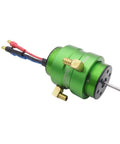 2440 KV Brushless RC Boat Motor With 24mm Can Water Cooling Jacket Four Magnetic Poles Beefed Up Torque and High Efficiency