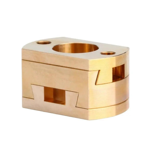Upgrade Your 3D Printer Setup With These Durable 18mm Oldham Couplings Designed For Ender 3 V2 Cr10 And Pro Models To Slash Z Axis Vibration Big Time While Boosting Accuracy And Delighting You With Smoother Prints Every Single Day Without A Hitch. 18mm brass Oldham coupling for 3D printer lead screw