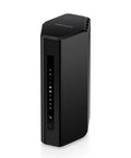 Nighthawk WiFi 7 Router Dual Band With Blazing 6.5Gbps Speeds, 2.5GbE Internet Port, sleek black vertical router design