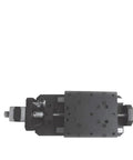 Motorized Rotary Positioning Stage Featuring Crisp Tracking Xy Cross Slide Linear Rail And Heavy Duty Electric Rotation Platform top view of unit