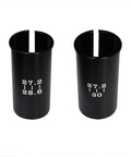 Set of Seven Seat Post Adapters for Bikes, Converts 27.2mm to 28.6/30/30.4/30.8/30.9/31.6/33.9mm, 60mm Aluminum Alloy Sleeve