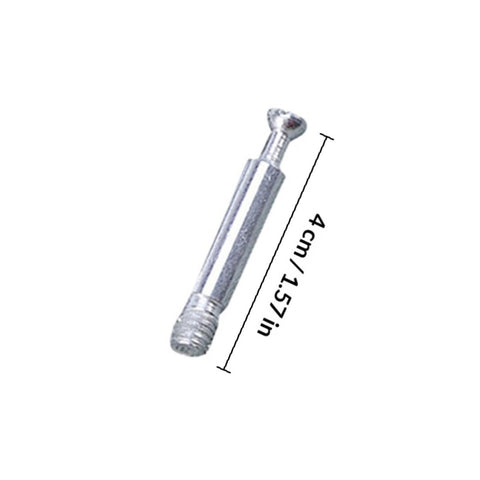 Furniture Connecting Cam Bolt Nuts Set With Locking Cam Fittings And Dowels for Cabinets Stable Corner Connection, 4cm size