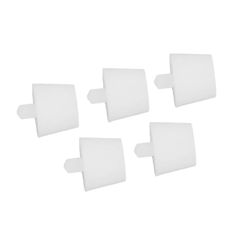 Top Rated Silicone Tapered Plug Kit for High Temp Sealing Durable And Fade Resistant Perfect For Surface Treatment Jobs That Need Serious Grip And Long Lasting Performance You Can Really Rely On. white silicone tapered plugs, 5-piece set
