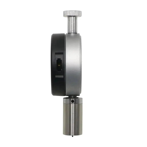 Hassle Free Digital Durometer For Dead Nuts Accurate Shore A To D Hardness Checks On Rubber Plastic Leather And Multi Resin Gear With Sharp Lcd Screen And Portable Pocket Shape Design We Really Dig side view of the device.