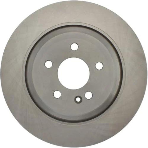 Centric 121.35043 C-Tek rear brake rotor, metallic gray with five-lug hub pattern