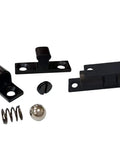 Solid Brass Double Ball Catch 60mm Matte Black Finish With 304 Stainless Steel Ball And Tension Spring 2 Pack components display