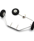 Cessna 182 Beefed-Up Aluminum Alloy Main Landing Gear Assembly With Wheels And Axles Tire Kit Upgrade for RC Aircraft