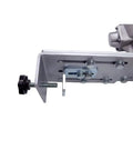 Close-up of bracket mount for Half Horsepower 55 Gallon Pneumatic Paint Drum Mixer With Adjustable Bracket Mount For Drum Tank Or Barrel Coating Stirring.
